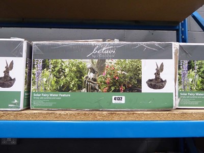 Lot 4132 - Belavi boxed solar fairy water feature