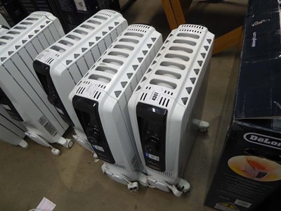 Lot 4307 - 3 De'Longhi Dragon 4 Pro oil filled radiators