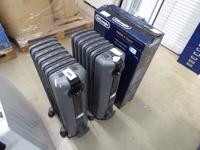 Lot 4309 - 3 De'Longhi Radia S Digital oil filled radiators