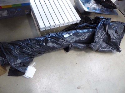 Lot 4264 - Roll containing quantity of black plastic...