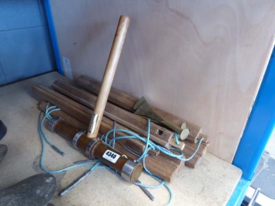 Lot 4340 - North East Maritime Trust caulking hammer with...