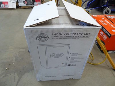 Lot 4348 - Boxed Phoenix burglary safe