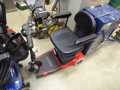Lot 4362 - Red Go Go mobility scooter with key