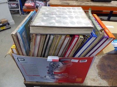 Lot 4535 - Box of various car manuals