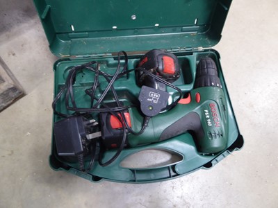 Lot 4390 - Bosch cordless drill with 2 batteries and charger
