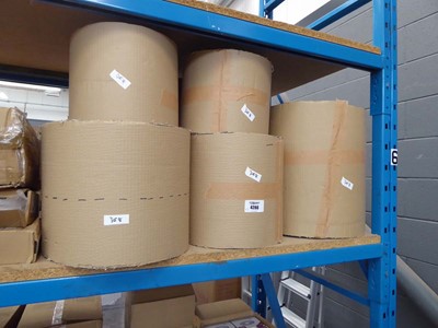 Lot 4266 - Qty of cardboard packing material