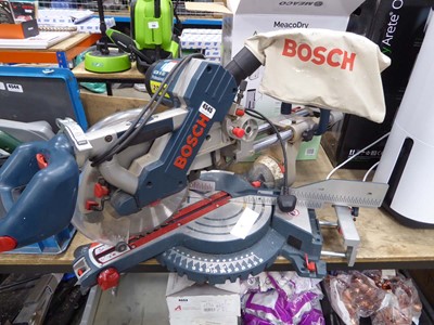 Lot 4545 - Bosch GCM 10 SD 240v sliding compound mitre saw