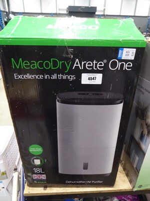 Lot 4547 - Meaco Eco Dry Arete dehumidifier / air purifier