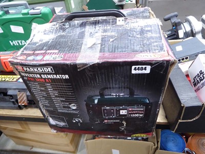 Lot 4404 - Parkside PGI 1200 A1 inverter generator