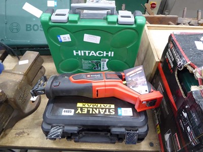 Lot 4405 - Einhell cordless reciprocating saw, no battery...