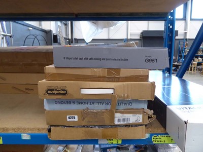 Lot 4275 - Qty of Grifema D shape toilet seats