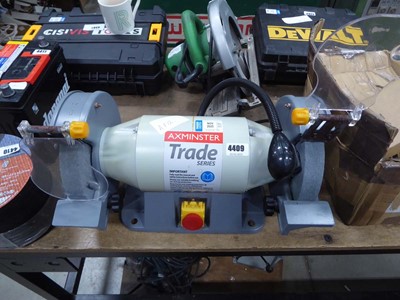 Lot 4409 - Axminster trade series 240V bench mounted...