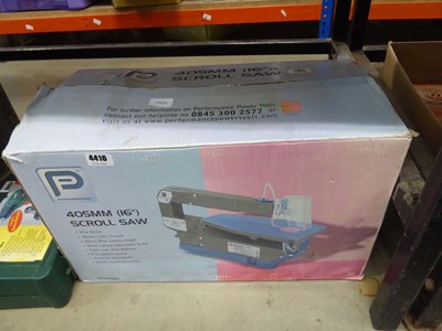Lot 4416 - P Performance 405mm scroll saw