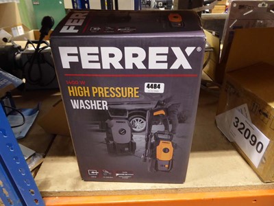 Lot 4484 - Ferrex 1400w high pressure washer