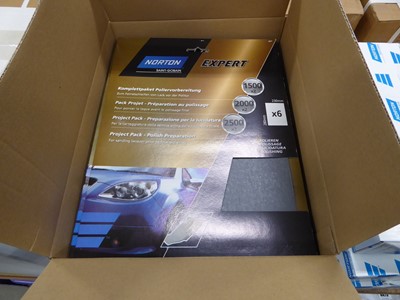 Lot 4420 - Norton Expert sandpaper for lacquer prior to...