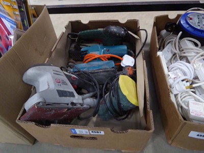 Lot 4561 - Box of assorted tools, to include Richmond...