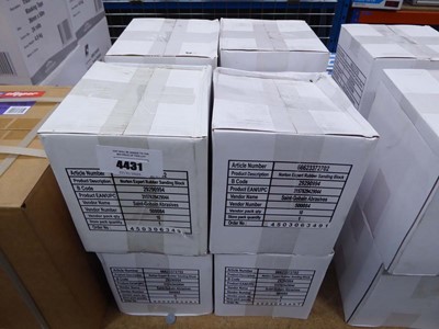 Lot 4431 - Norton Expert rubber sanding block, 8 boxes of...
