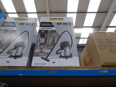 Lot 4487 - Karcher NT30/1 wet and dry vacuum cleaner