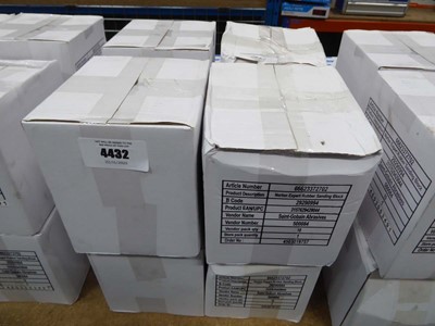 Lot 4432 - Norton Expert rubber sanding block, 8 boxes of...