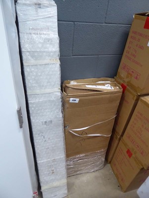 Lot 4290 - 2 wall hung compact heaters and 1 pack of...