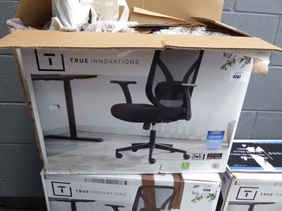 Lot 4297 - True Innovation mesh back lumber support...