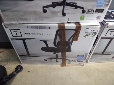 Lot 4298 - True Innovation mesh back lumber support...