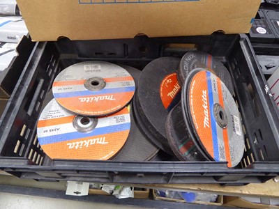 Lot 4568 - Quantity of assorted cutting discs, to include...