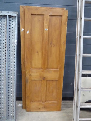 Lot 4247 - Three timber reclaimed interior doors