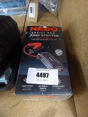 Lot 4497 - Nebo assist 800 jumpstarter
