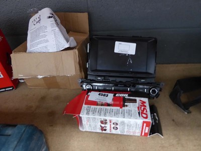 Lot 4503 - Assortment of car parts to include digital...