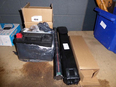 Lot 4514 - Assortment of batteries to include a Numax...