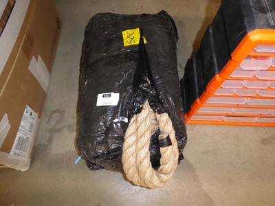 Lot 4519 - Quantity of large boating rope