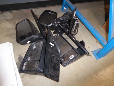 Lot 4524 - Assortment of vehicle wing mirrors to include...