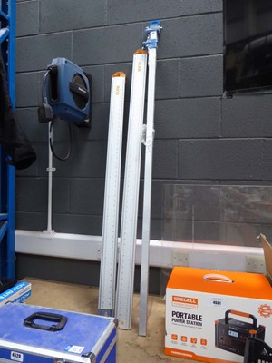 Lot 4530 - Silverline aluminium sash cramp and two Bora...