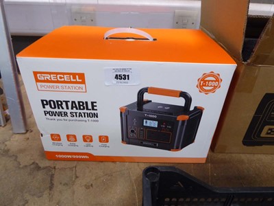 Lot 4531 - Grecell portable power station T-1000