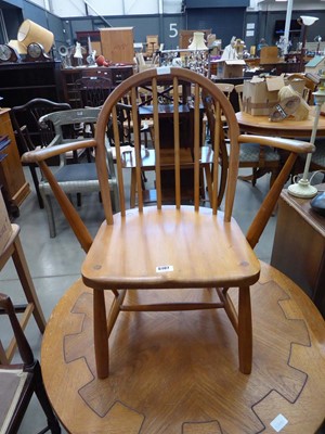 Lot 5107 - Ercol stickback armchair
