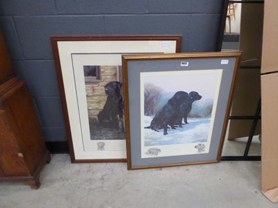 Lot 5022 - Two Labrador prints