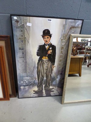 Lot 5039 - Print of Charlie Chaplin