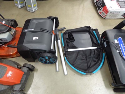 Lot 4144 - Gardena manual push sweeper