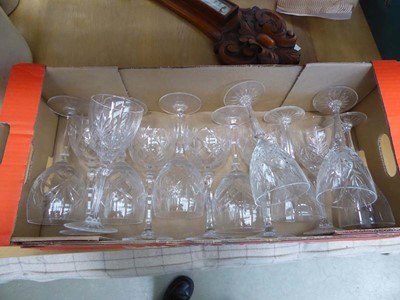Lot 5144 - Qy of wine glasses