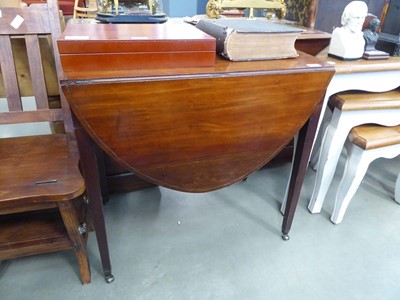 Lot 5092 - Edwardian drop side table