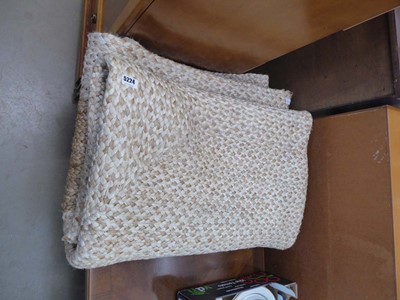 Lot 5224 - Jute carpet