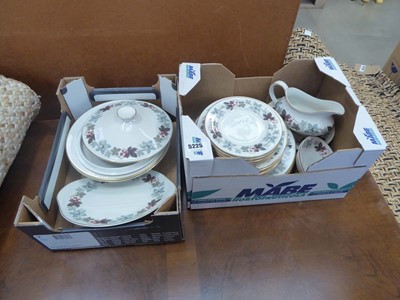 Lot 5225 - Two boxes containing Royal Doulton Camelot...