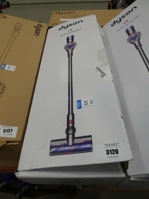 Lot 3120 - Handheld Dyson V8 Advanced, with pole,...