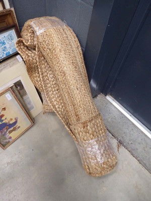 Lot 5265 - Jute carpet