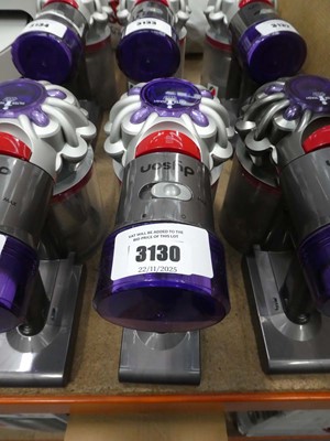 Lot 3130 - Handheld Dyson V8 vacuum with pole and...
