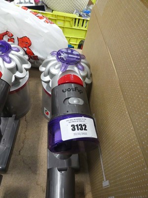 Lot 3132 - Handheld Dyson V8 vacuum with pole and...