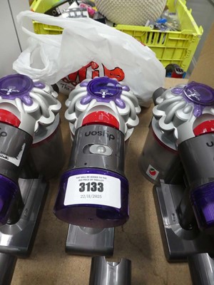 Lot 3133 - Handheld Dyson V8 vacuum with pole and...