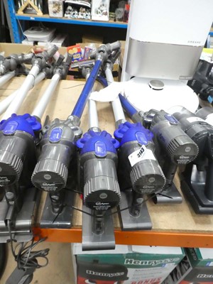 Lot 3143 - 4 handheld DC Dysons