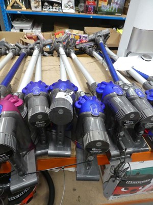 Lot 3144 - 4 handheld DC Dysons